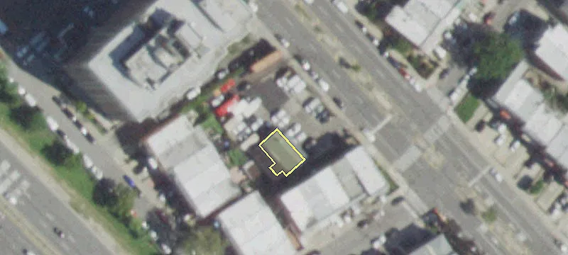 Land with Auto Service Station