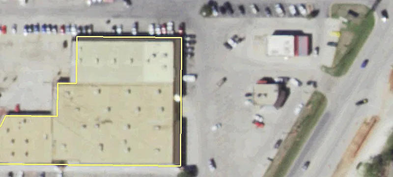 Retail Space Anchored by Market