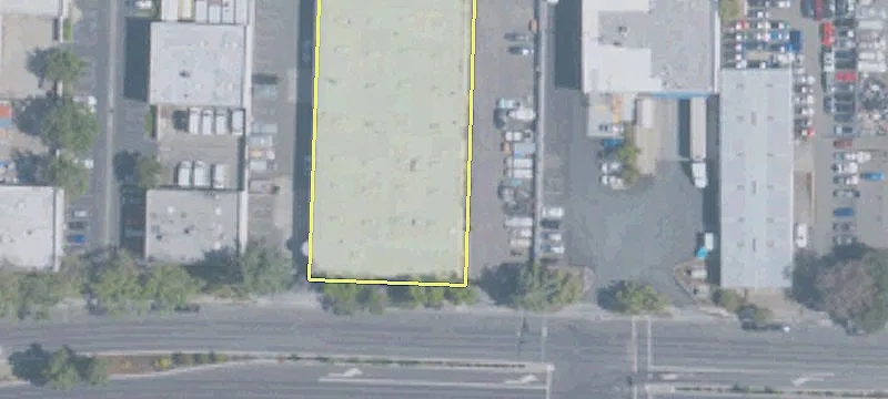 Industrial Warehouse with Fenced Yard