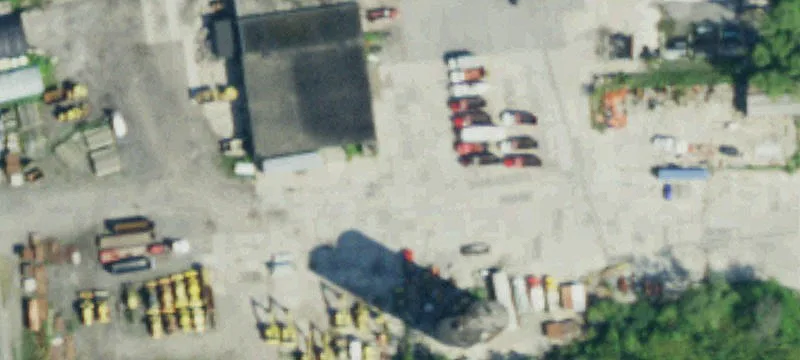 Depew Industrial Buildings with Silos