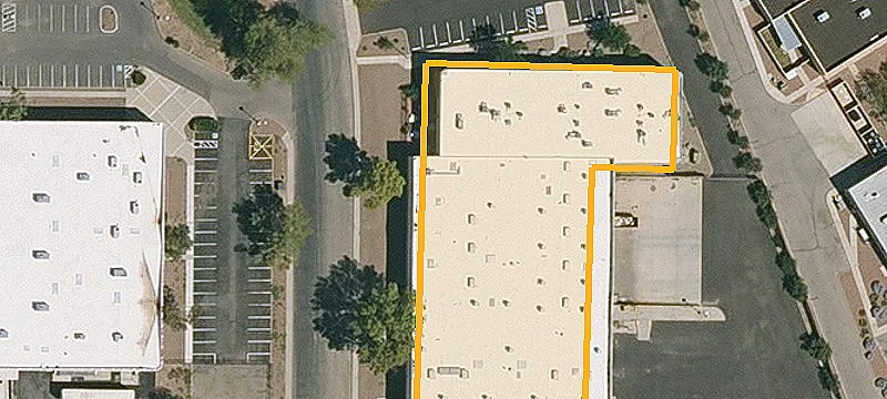 Industrial Building with Storage Yard