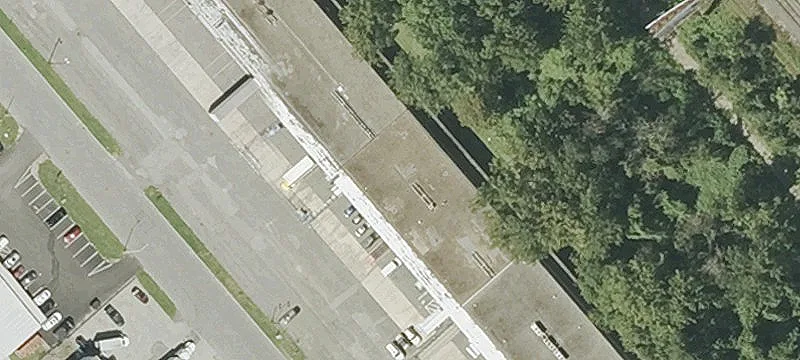 Industrial Warehouse with Loading Docks