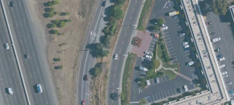 Milpitas Warehouse with Freeway Signage