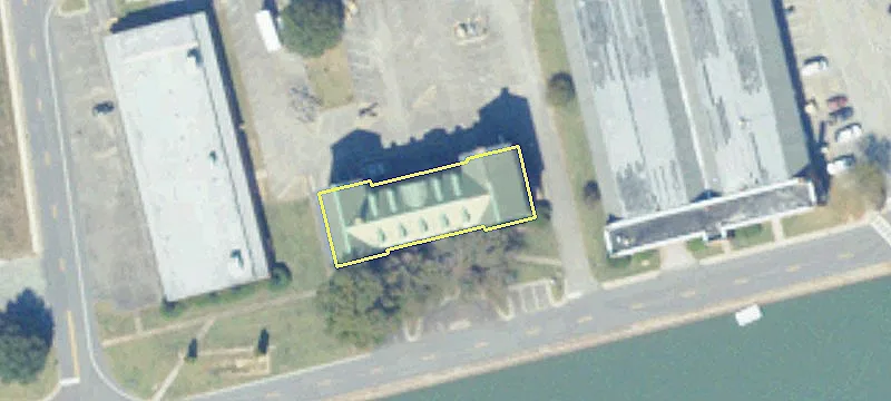 Fort Monroe Brick Office Building