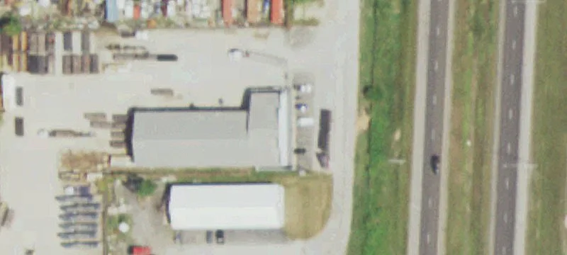 Monee Warehouse with Fenced Lot