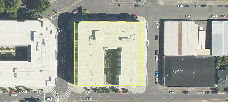 Mixed-Use Building Retail Space