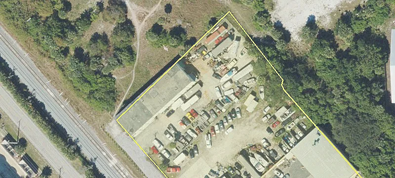 Stuart Industrial Property with Fenced Yard
