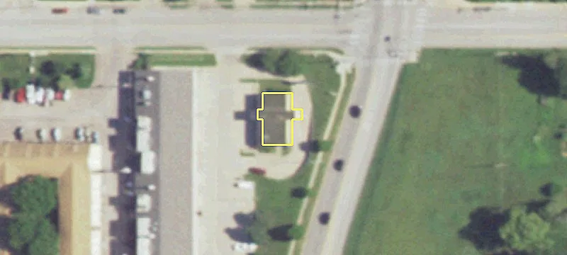 Drive-Thru Restaurant on Corner Lot