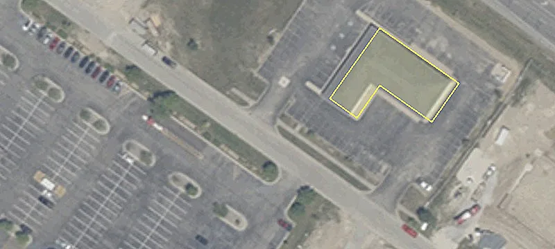 Auto Service Building Near Highway