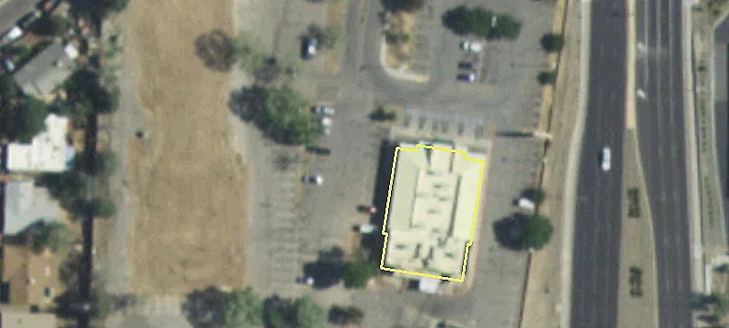 Land at Lighted Intersection