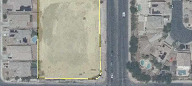 Signalized Corner Commercial Land