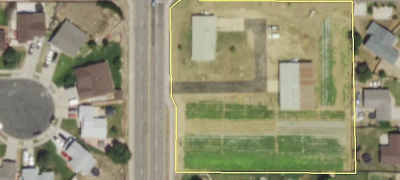 Commercial Land at Lighted Intersection