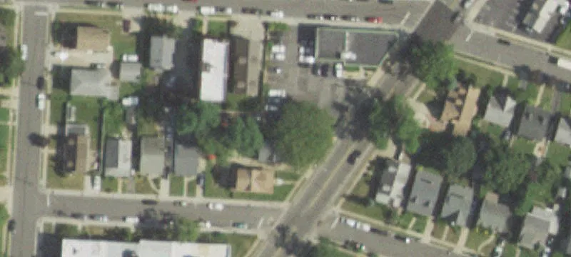 Vacant Auto Shop and Restaurant