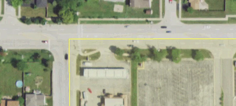 Commercial Land at Lighted Intersection
