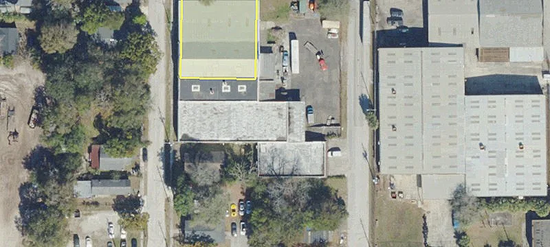 Industrial Warehouse with Fenced Yard
