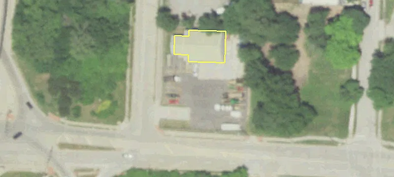 Industrial Warehouse with Fenced Lot