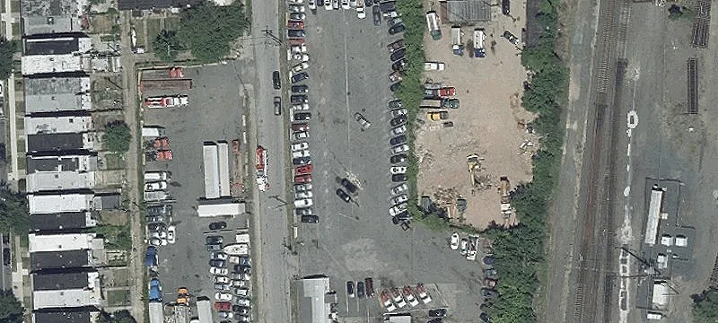 West Baltimore Fenced Lot
