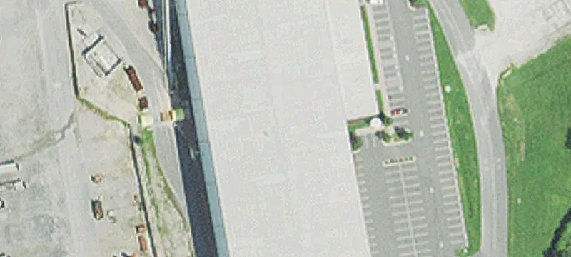 Edgewood Industrial Property with Cranes