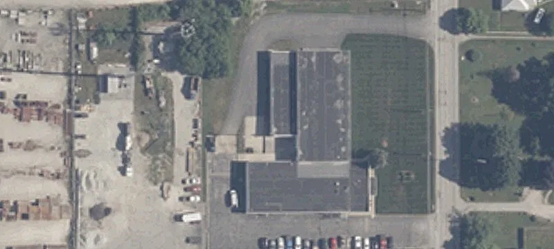 Industrial Building with Crane Service
