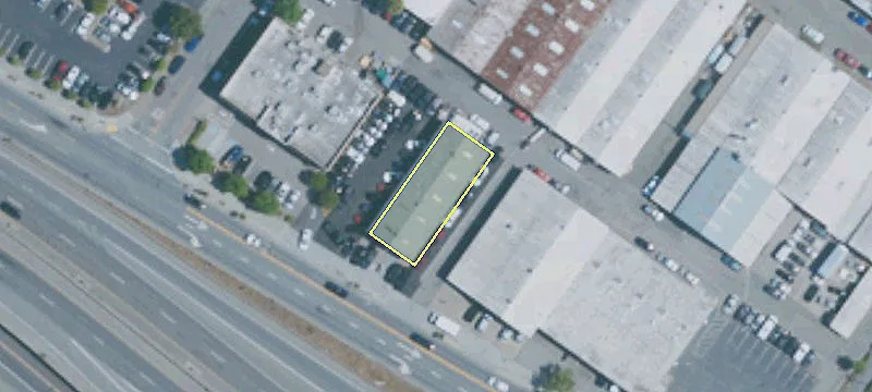 Warehouse with Roll-Up Door