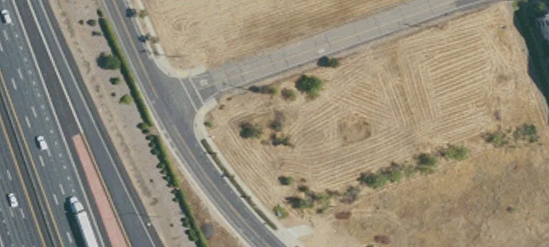 Prime Land with Freeway Visibility