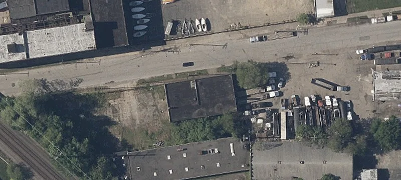 Industrial Building with Crane Access