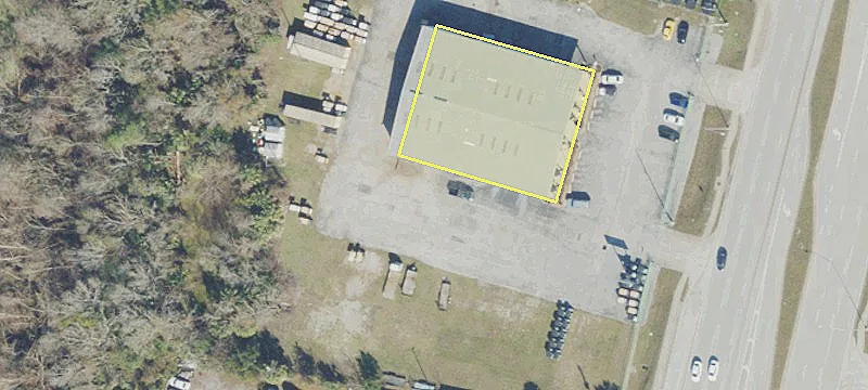 Longwood Warehouse with Covered Overhang
