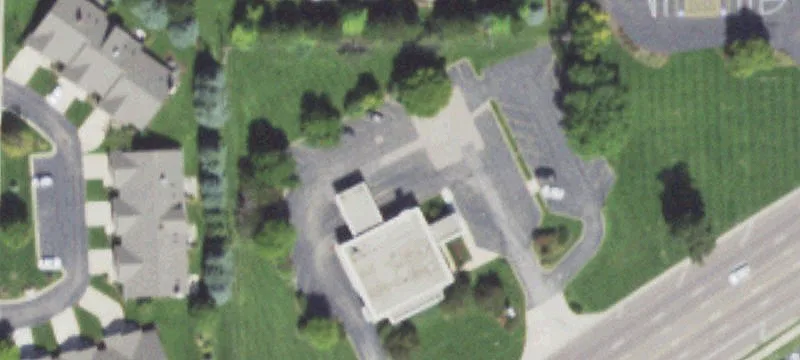 Freestanding Bank Building on Large Site
