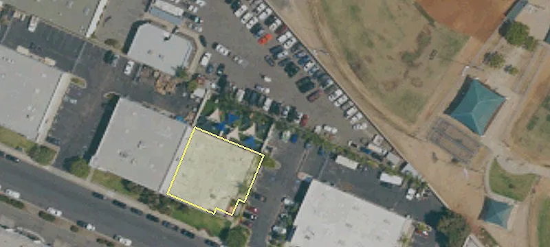 Industrial Warehouse with Fenced Parking