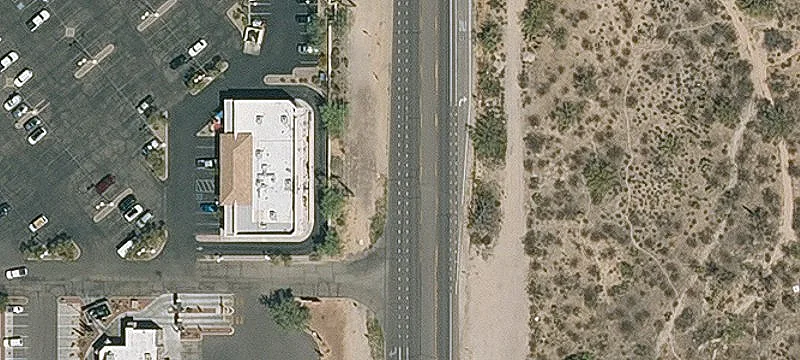 Retail Strip Center with Drive-Thru