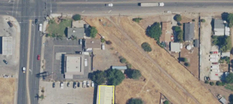 Retail Buildings on Corner Lot