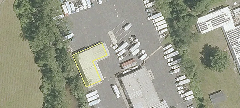 Industrial Warehouse with Outdoor Storage