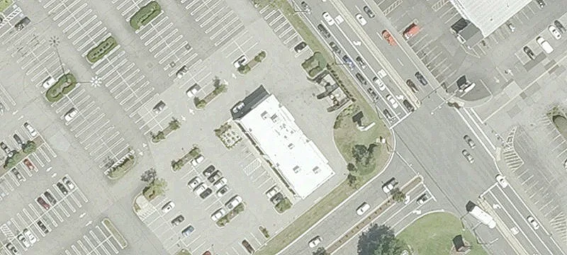 Retail Space with Pylon Signage