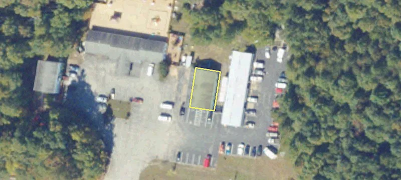 Commercial Buildings on Two Parcels