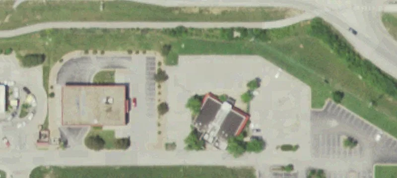 Restaurant Building with Outdoor Patio