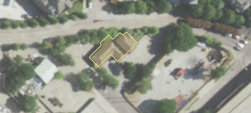 Restaurant Building with Drive-Through Lanes