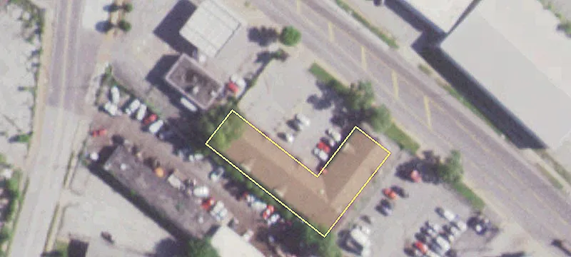 Fenced and Paved Industrial Lot