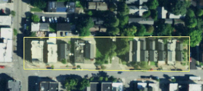 Vacant Corner Lot on Allen