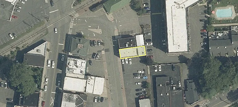 Service Station in Redevelopment Zone