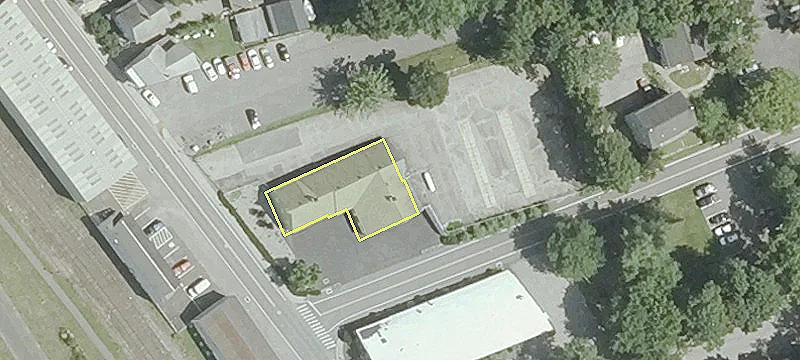 Village Center Industrial-Style Building
