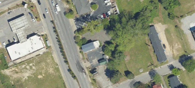Fenced Parking Lot in Columbia