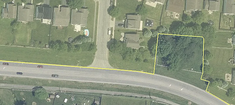 Vacant Lot Ready for Construction