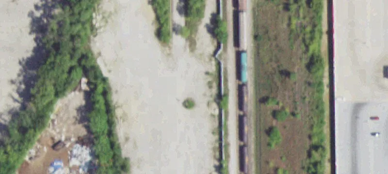 Fenced Site with Concrete Pad