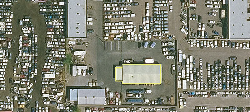 Industrial Warehouse with Fenced Yard