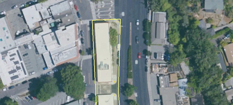 Downtown Corner Retail Building
