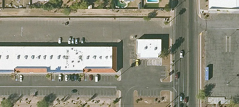 Freestanding Building in Densely Populated Area