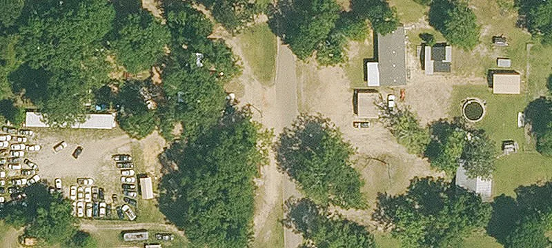 Paved, Fenced, and Lit Yard