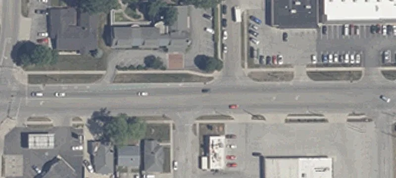 Retail Space in Redeveloped Center