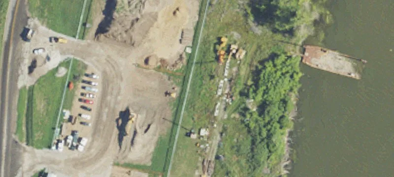 Saginaw River Waterfront Land Parcel