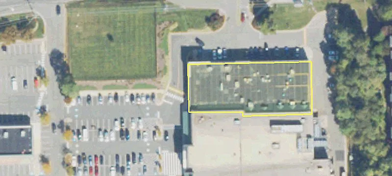 Retail Center Under Renovation